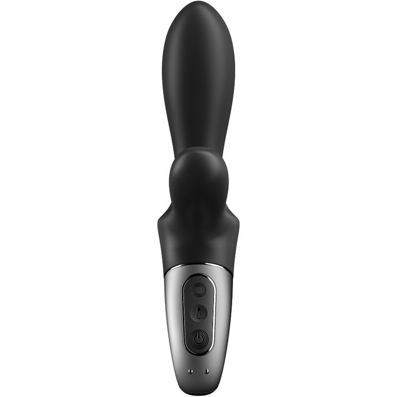 SATISFYER - VIBRATEUR ANAL NOIR APPLICATION HEAT CLIMAX+