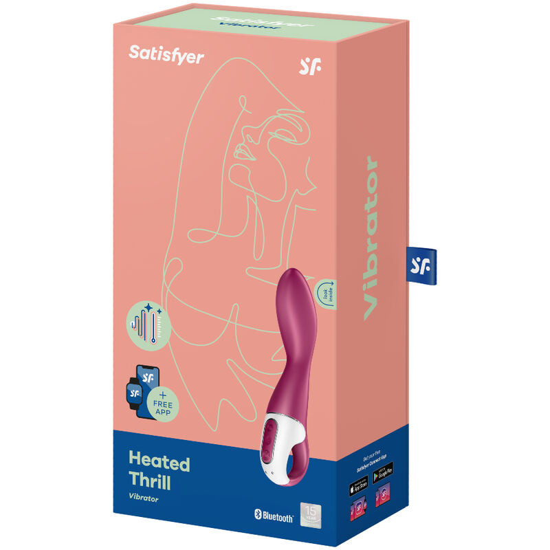 SATISFYER - VIBRATEUR GSPOT CHAUFFANT