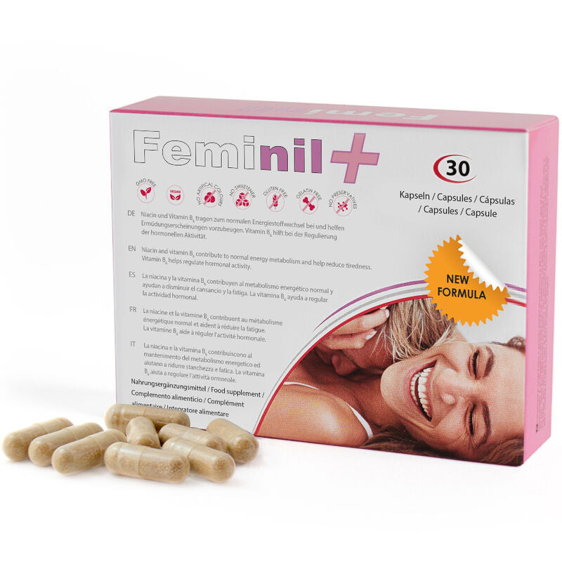 500 COSMETICS - FEMINIL+ MIGLIORAMENTO DELLA LIBIDO SESSUALE FEMMINILE - 30 CAPSULE