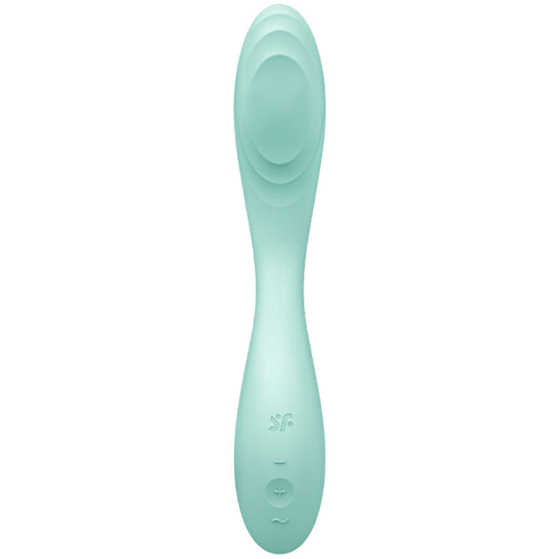 SATISFYER - VIBRATEUR RRROLLING PLEASURE GSPOT VERT