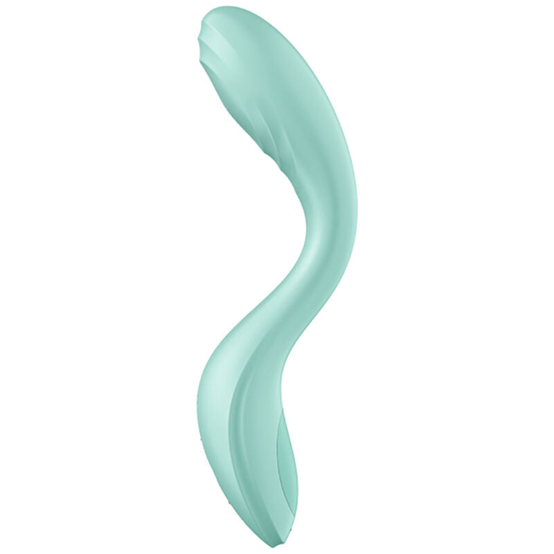 SATISFYER - VIBRATEUR RRROLLING PLEASURE GSPOT VERT