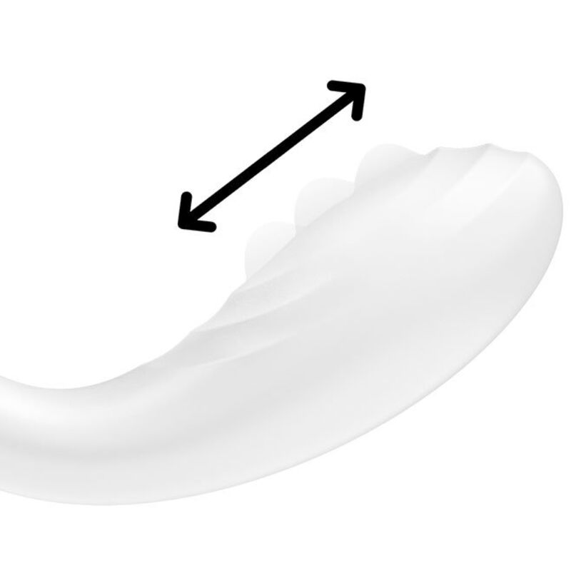 SATISFYER - VIBRATEUR RRROLLING PLEASURE GSPOT VERT