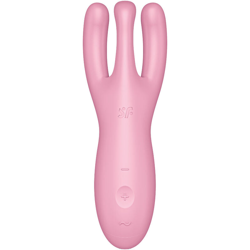 SATISFYER - APP THREESOME 4 VIBRATORE ROSA