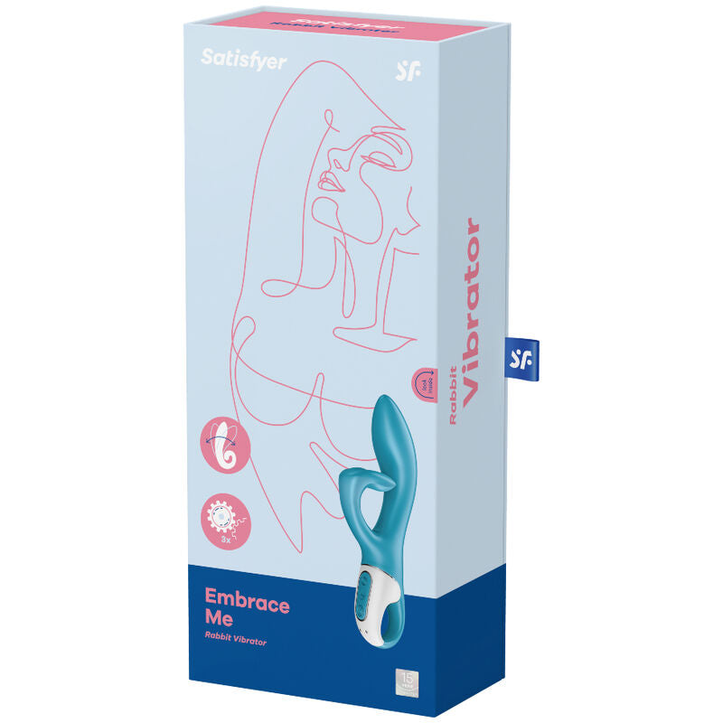 SATISFYER - VIBRATOR EMBRACE ME GSPOT BERRY