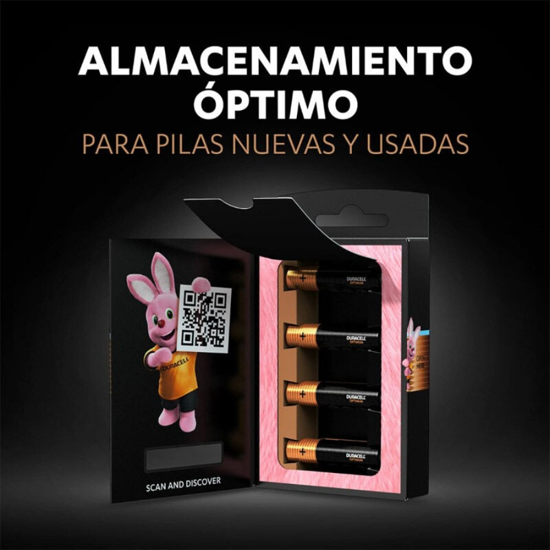 DURACELL - BATTERIA ALCALINA OPTIMUM 200 AAA LR03 4 UNIT