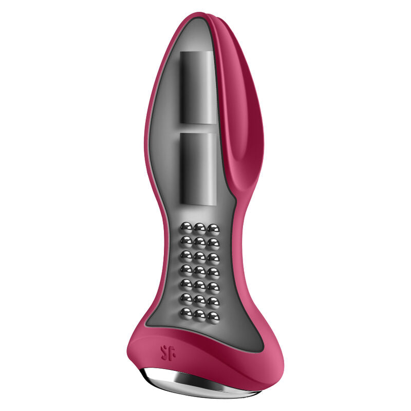 SATISFYER - ROTATOR PLUG 2+ APP VIBRANTE PLUG NERO