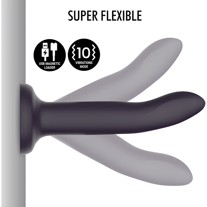 MYTHOLOGY DUMAN MYSTIC DILDO S - VIBRATORE WATCHME COMPATIBILE CON TECNOLOGIA WIRELESS