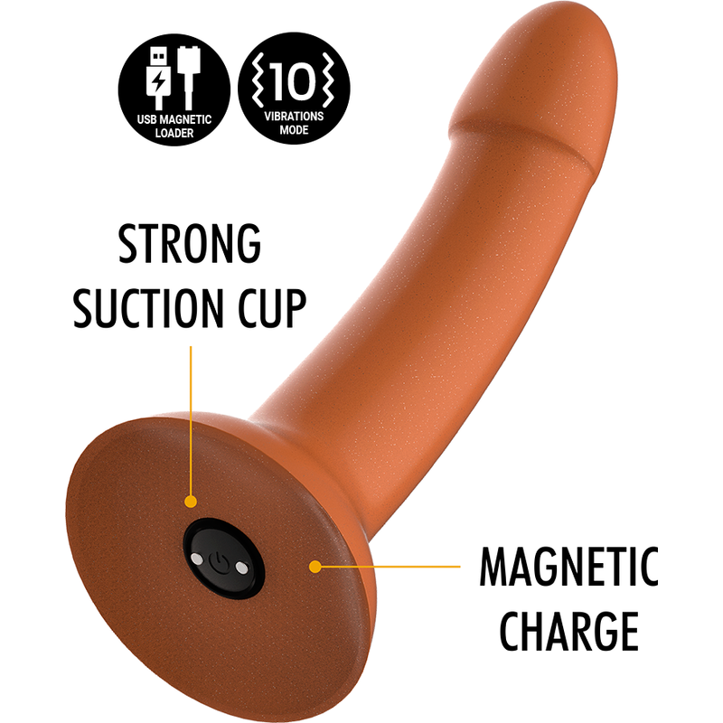 MYTHOLOGY - RUNE ROYAL DILDO M - VIBRATOR WATCHME WIRELESS COMPATIBLE TECHNOLOGY