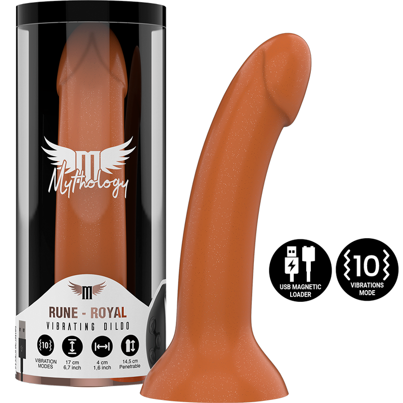 MYTHOLOGY - RUNE ROYAL DILDO M - VIBRATOR WATCHME WIRELESS COMPATIBLE TECHNOLOGY