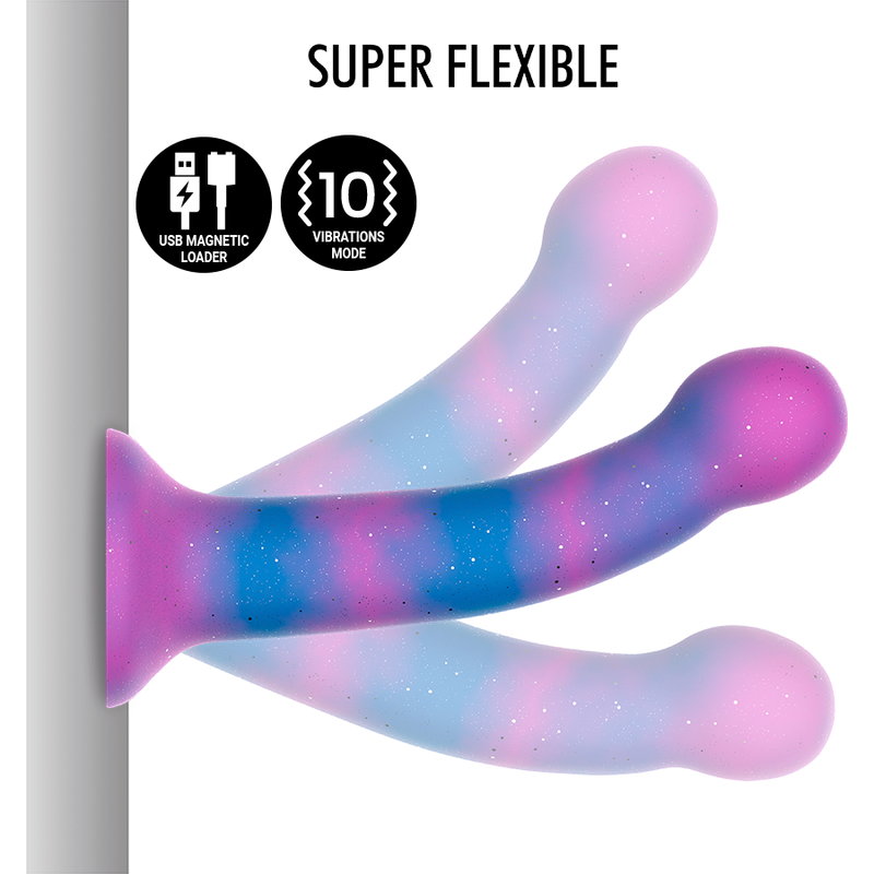 MYTHOLOGY - DION GALACTIC DILDO S - VIBRATORE WATCHME COMPATIBILE CON TECNOLOGIA WIRELESS