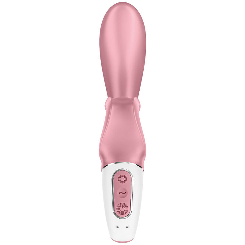 SATISFYER - APPLICATION VIBRATEUR ROSE HUG ME RABBIT