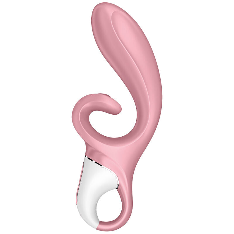 SATISFYER - APPLICATION VIBRATEUR ROSE HUG ME RABBIT