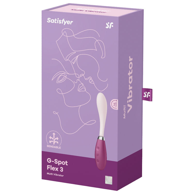 SATISFYER - MULTI VIBRATOR G-SPOT FLEX 3 GREY