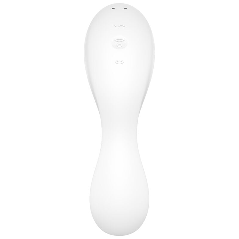 SATISFYER - CURVY TRINITY 5 VIBRATEUR BLANC STIMULATEUR AE