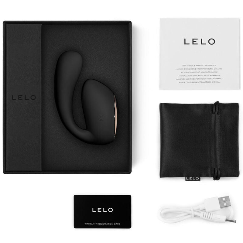 LELO - IDA WAVE COUPLE MASSAGER BLACK