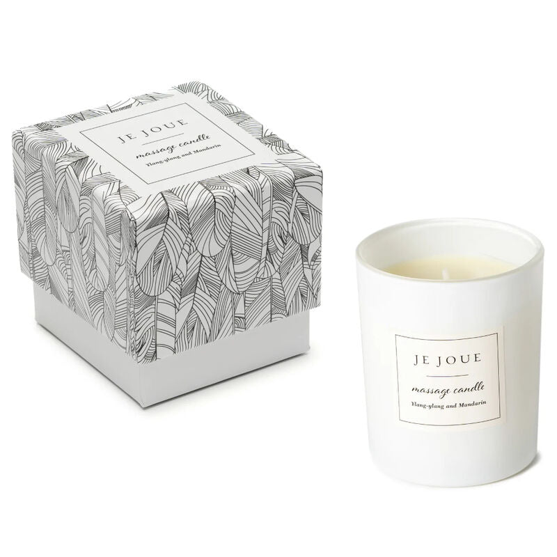 JE JOUE - BOUGIE DE MASSAGE LUXE YLANG YLANG ET MANDARINE