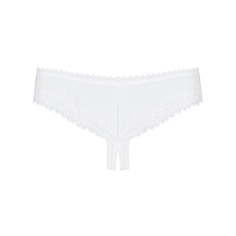 OBSESSIVE - CULOTTE SANS CROCHET SEXY ALABASTRA BLANC L/XL