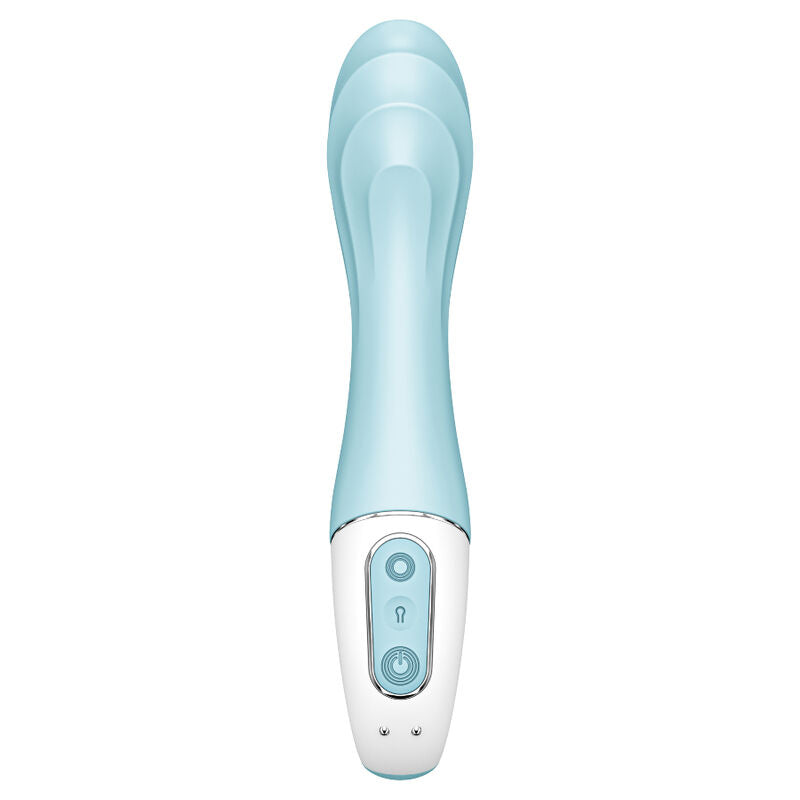 SATISFYER - VIBRATORE AIR PUMP 5+ VIBRATORE GONFIABILE G-SPOT BLU