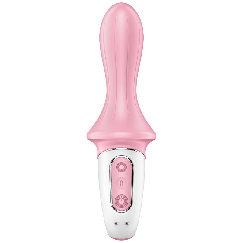 SATISFYER - POMPE À AIR VIBRATEUR ANAL GONFLABLE BOOTY 5+ ROSE