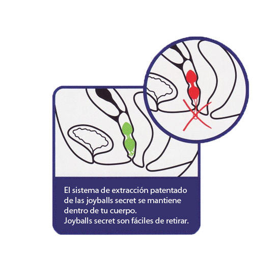 JOYDIVION JOYBALLS - SFERE CINESI SEGRETE NERE E BLU