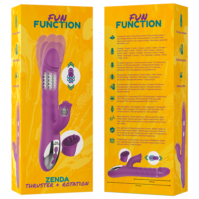 FUN FUNCTION - ZENDA THRUSTER E ROTAZIONE