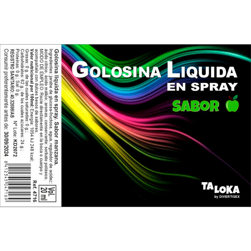 TALOKA - APPLE CANDY LIQUID SPRAY