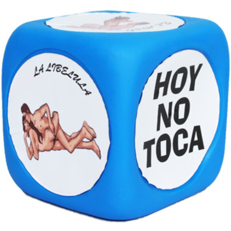 DIABLO PICANTE - SUPER LARGE KAMASUTRA DICE WITH BLUE POSTURES