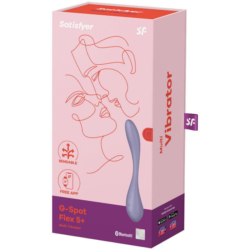 SATISFYER - MULTI VIBRATORE G-SPOT FLEX 5 BLU