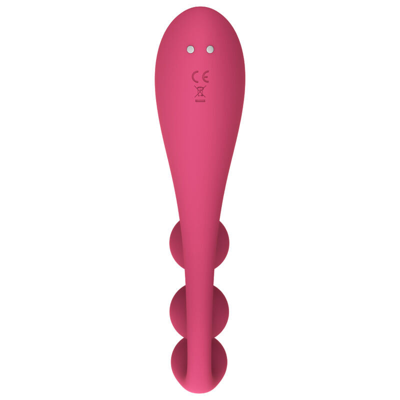 SATISFYER - MULTI VIBRATOR TRI BALL 1 RED