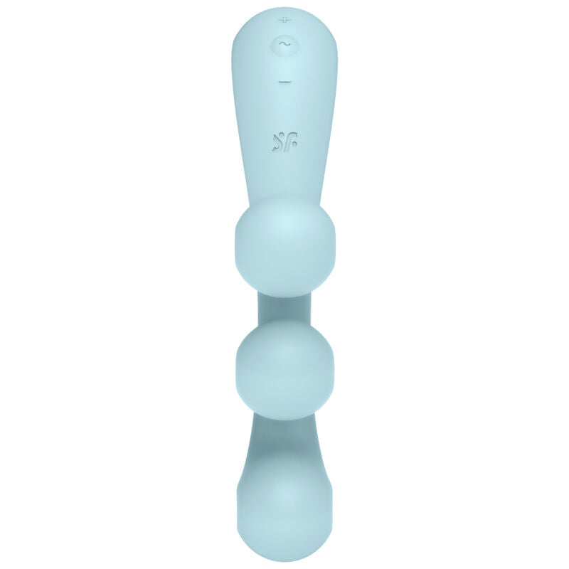 SATISFYER - MULTI VIBRATOR TRI BALL 2 BLUE