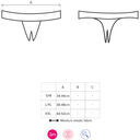 OBSESSIVE - MIAMOR CROTCHLESS THONG S/M