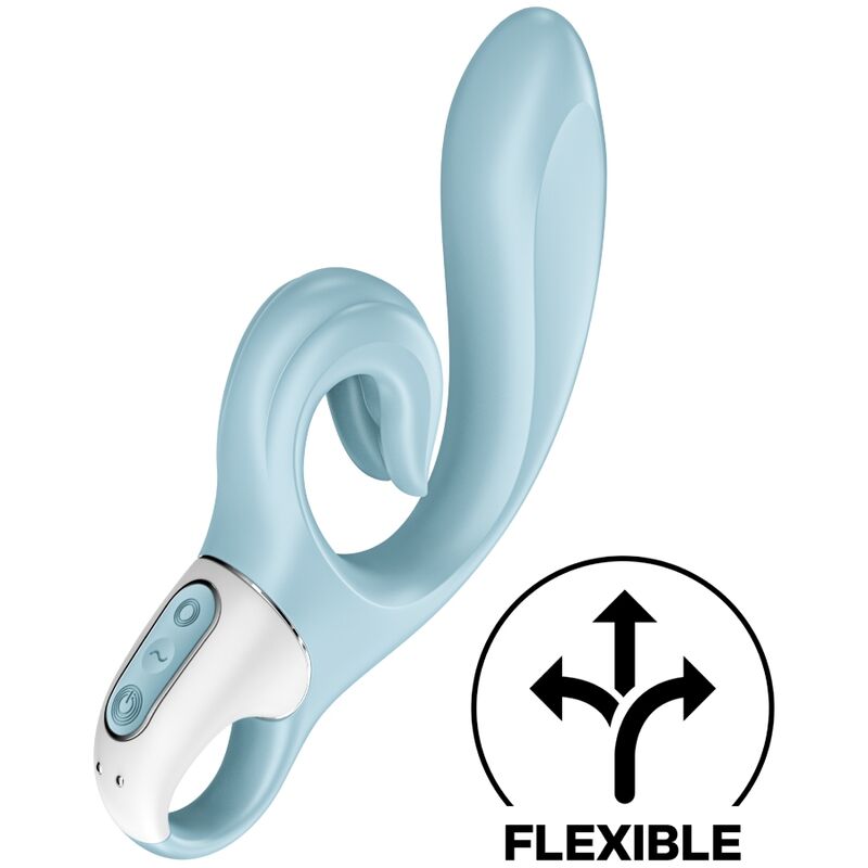 SATISFYER - LOVE ME RABBIT BLEU VIBRATION