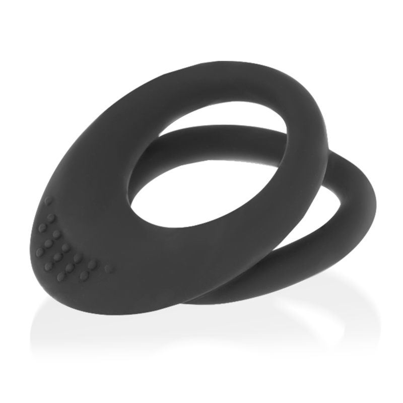 ANELLO OHMAMA DOPPIO IN SILICONE 3.5 CM - 4.5 CM