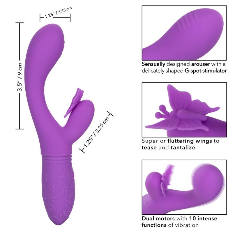 CALEXOTICS - BAISER DE PAPILLON FLUTTER VIOLET