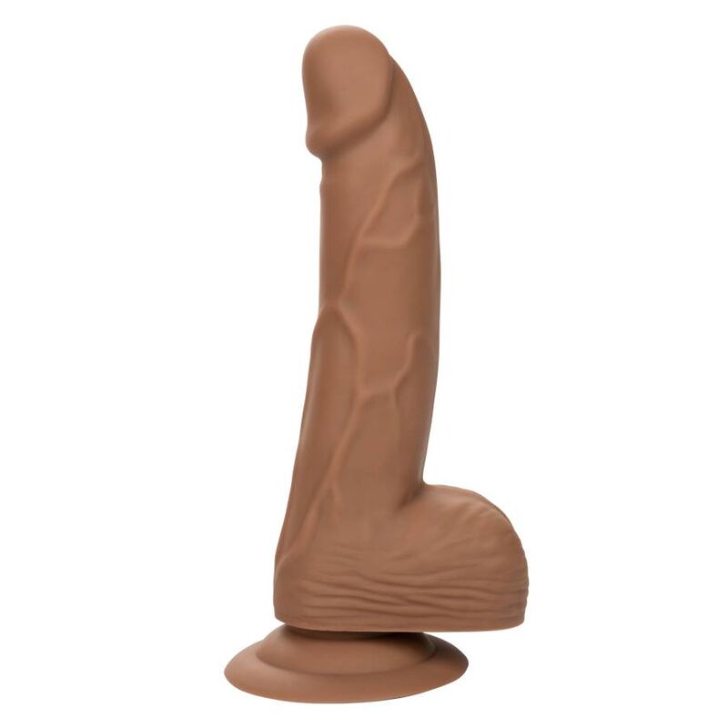 CALEXOTICS - CLOUS EN SILICONE 15,24 CM MARRON