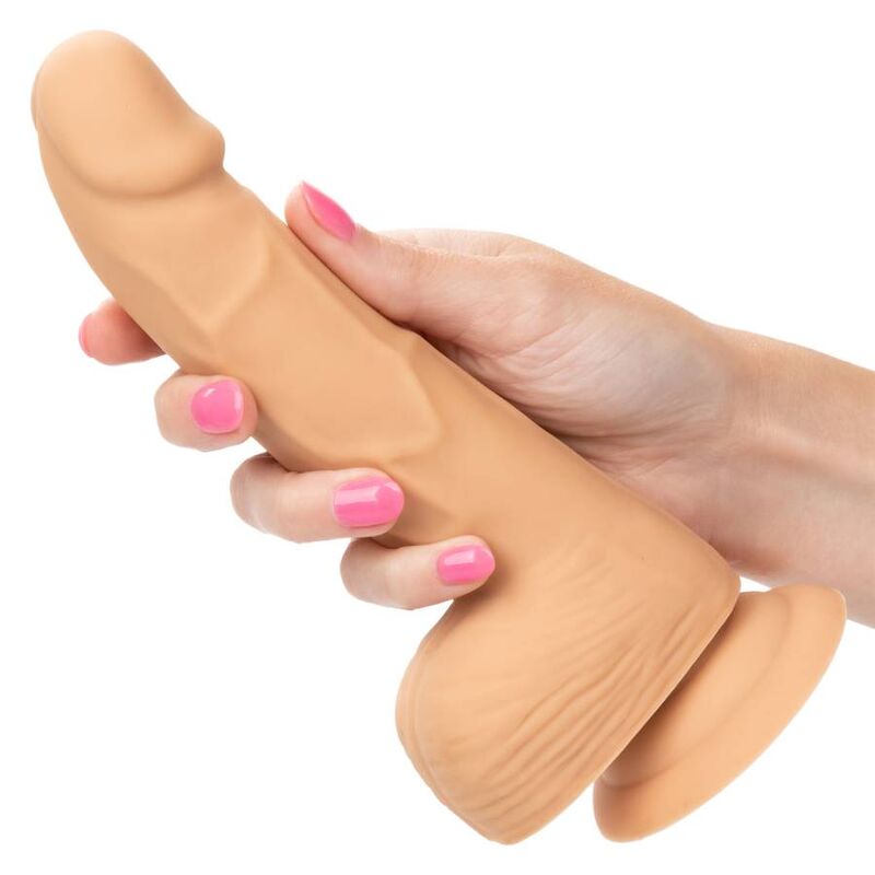 CALEXOTICS - CLOUS SILICONE 15,24 CM CUIR