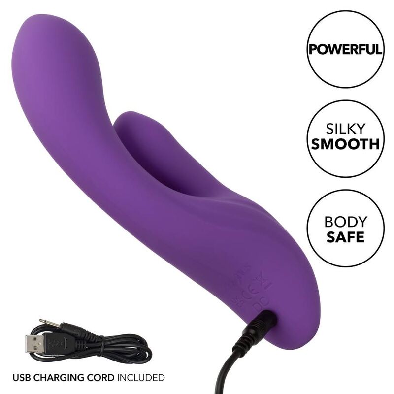 CALEXOTICS - STELLA DUAL PLEASER PURPLE