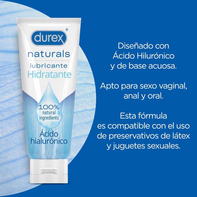 DUREX - LUBRIFICANTE IDRATANTE NATURALS 100 ML