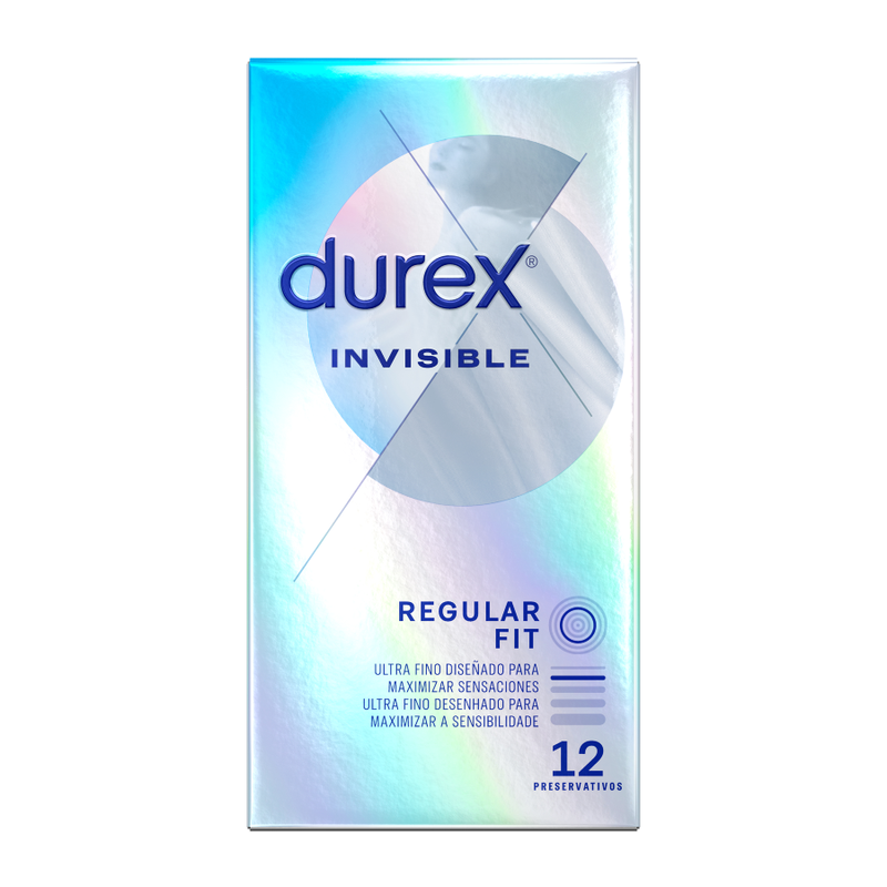 DUREX - INVISIBILE EXTRA SOTTILE 12 UNITÀ