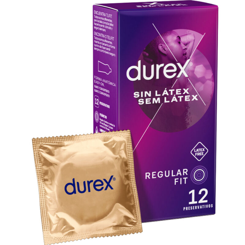 DUREX - PRÉSERVATIFS SANS LATEX 12 UNITÉS