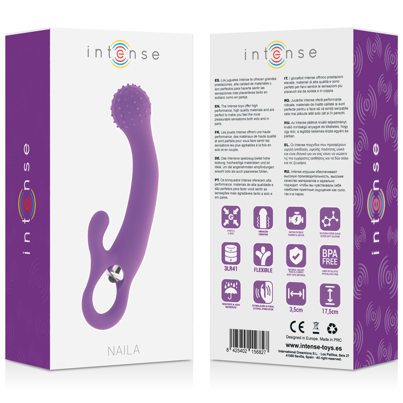 ONGLES INTENSE - VIBRANT EN SILICONE LILAS