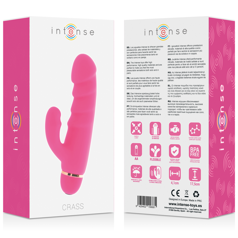 INTENSE - PINK SILICONE CRASS 20 SPEED