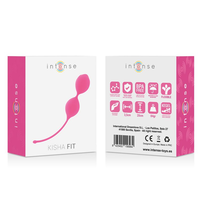 INTENSE - KISHA FIT IN SILICONE KEGEL FUCSIA