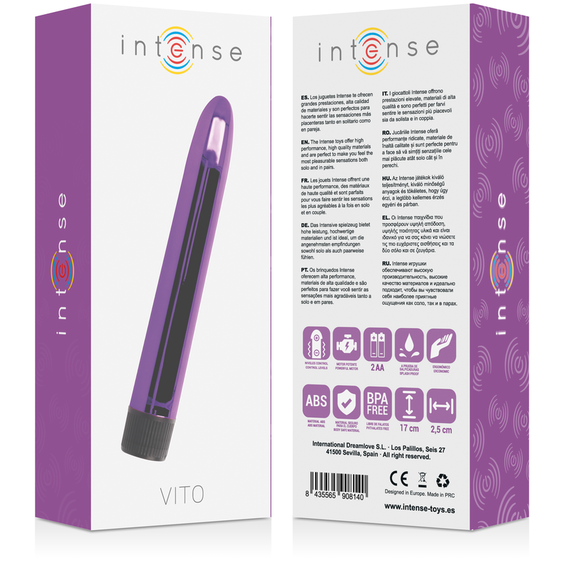 INTENSE - VIBRATOR VITO LILAC