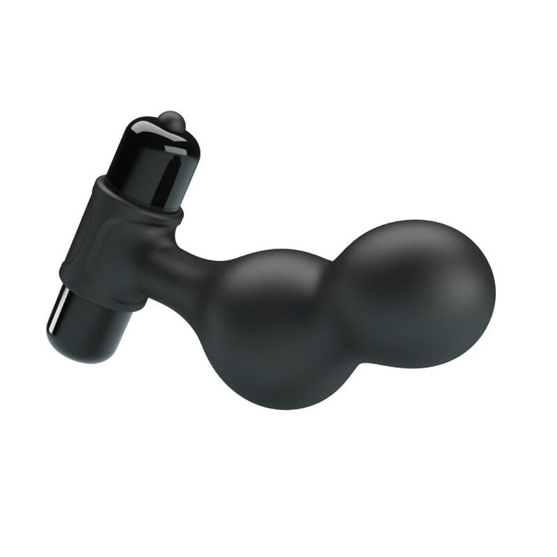 MR PLAY - PLUG ANALE VIBRATORE IN SILICONE NERO