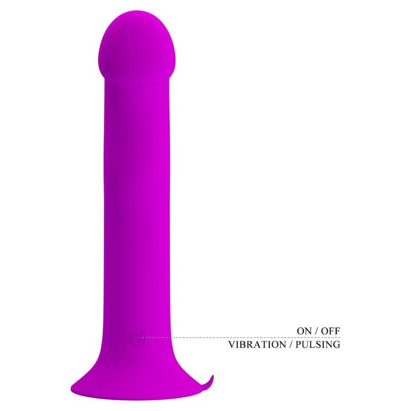 PRETTY LOVE - VIBRATEUR MURRAY ET STIMULATEUR DE POINT G VIOLET