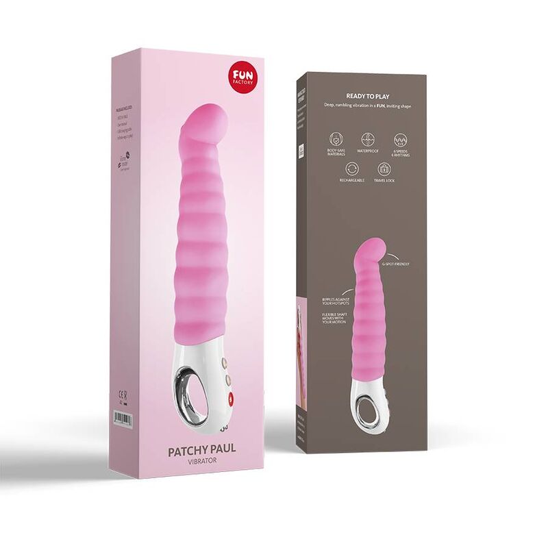 FUN FACTORY - VIBRATORE PATCHY PAUL G5 G-SPOT CANDY ROSE