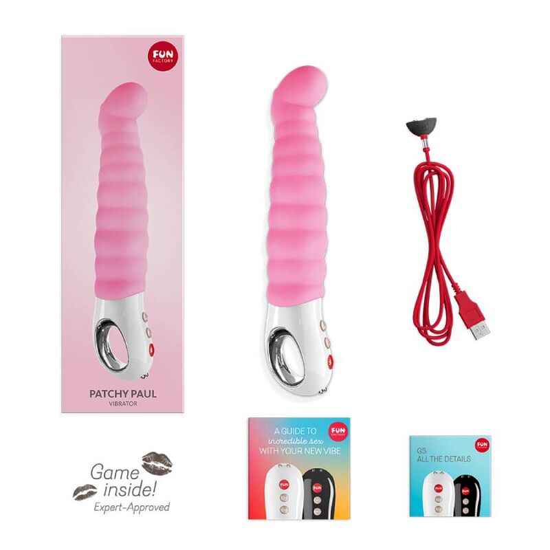 FUN FACTORY - VIBRATORE PATCHY PAUL G5 G-SPOT CANDY ROSE