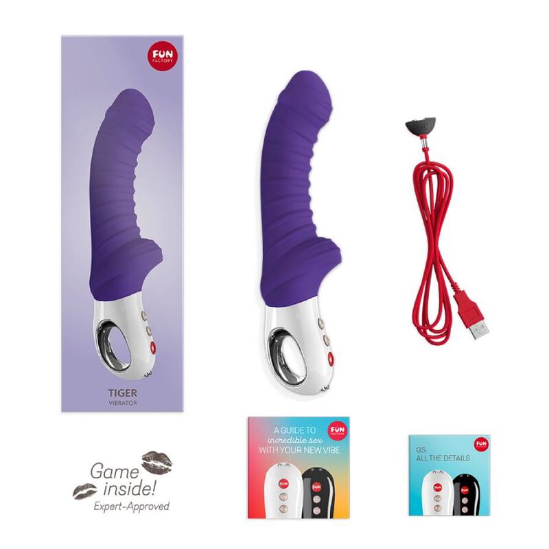 FUN FACTORY - VIBRATOR TIGER G5 PURPLE