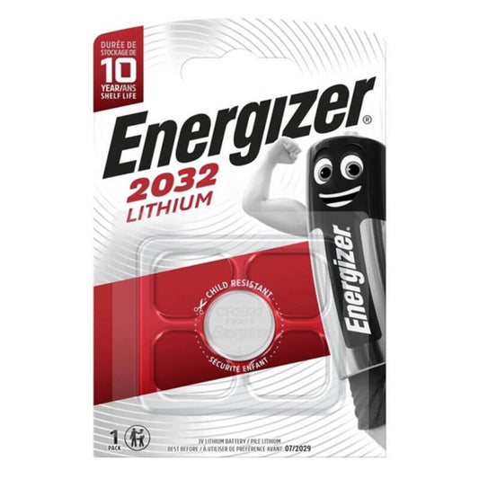 ENERGIZER - BATTERIA LITIO A TASTO CR2032 3V 1 UNIT